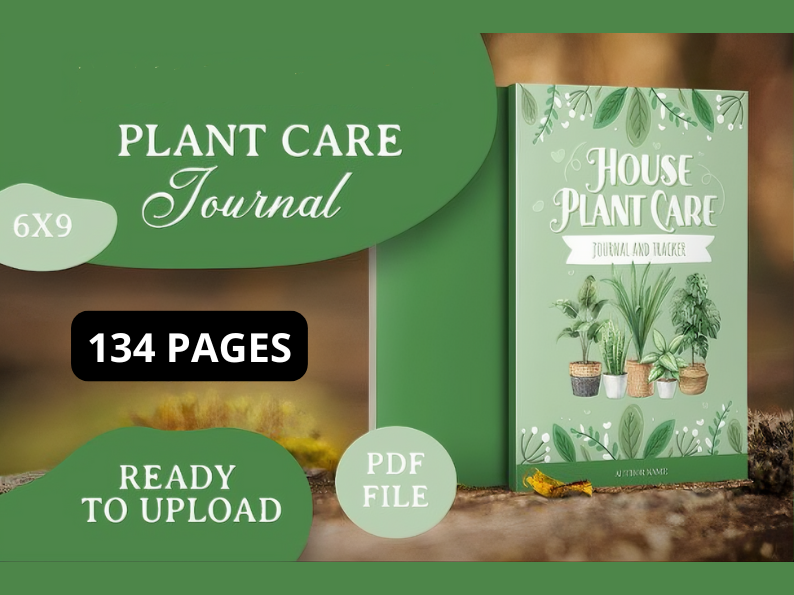 Plant Care Journal Logbook: Handy Logbook to Track Plant Care Info and Help Your Plant Babies Thrive!