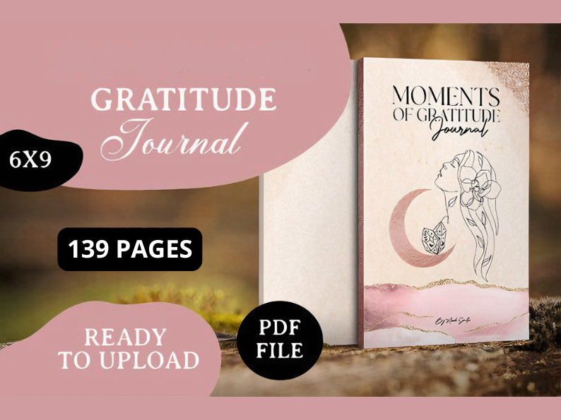 Gratitude Daily Journal: Moments of Gratitude for women to Unfuck Your Life, Mindfulness, Manifestation, Exhale the Bullshit (Cute Self Care & Self-Help Books) Journal with Prompts.