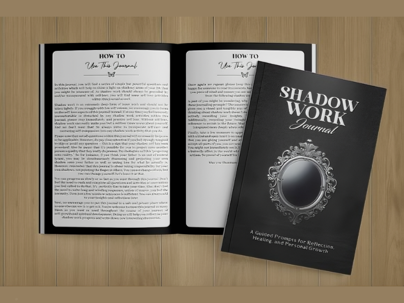 Inner Shadow Exploration Guide: A Self-Discovery Workbook, Healing and Self-Awareness Through Shadow Work Practices | Guided Exercises to Embrace Your True Self and Inner Child|.