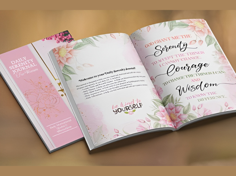 Prayer Journal for Women: 4-Week Scripture, Devotional, Prayer Notebook to Deepen Your Walk with God (Serenity Prayer).