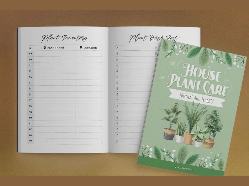 Plant Care Journal Logbook: Handy Logbook to Track Plant Care Info and Help Your Plant Babies Thrive!